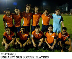 Unhappy NUS soccer players turn to Sunday League