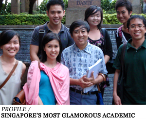 Singapore's most glamorous academic